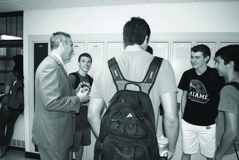 Waterman Connects with Students