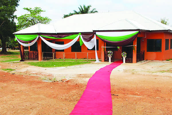 Alum opens education center in Ghana