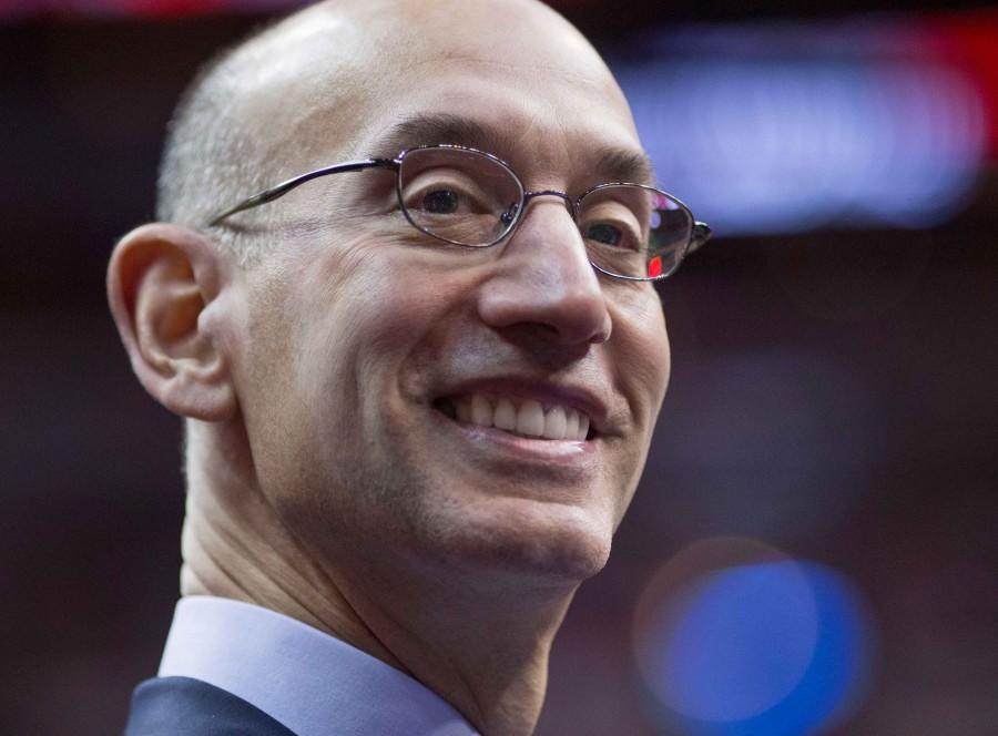 NBA commissioner Adam Silver
Credit: Keith Allison (Flickr Creative Commons)