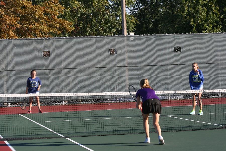 Girls tennis dominates