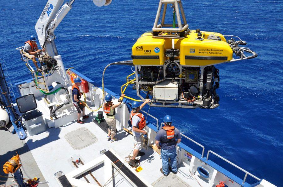 Student explores ocean