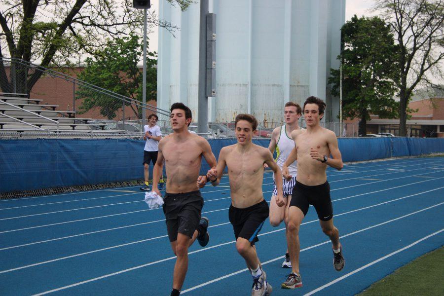 Boys track runs down state title