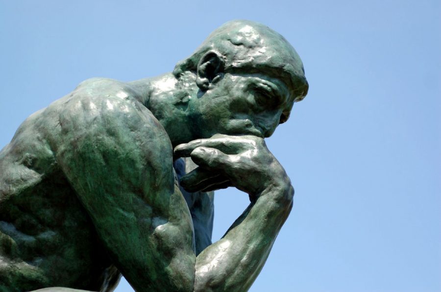 The statue 'The Thinker' (flickr.com).
