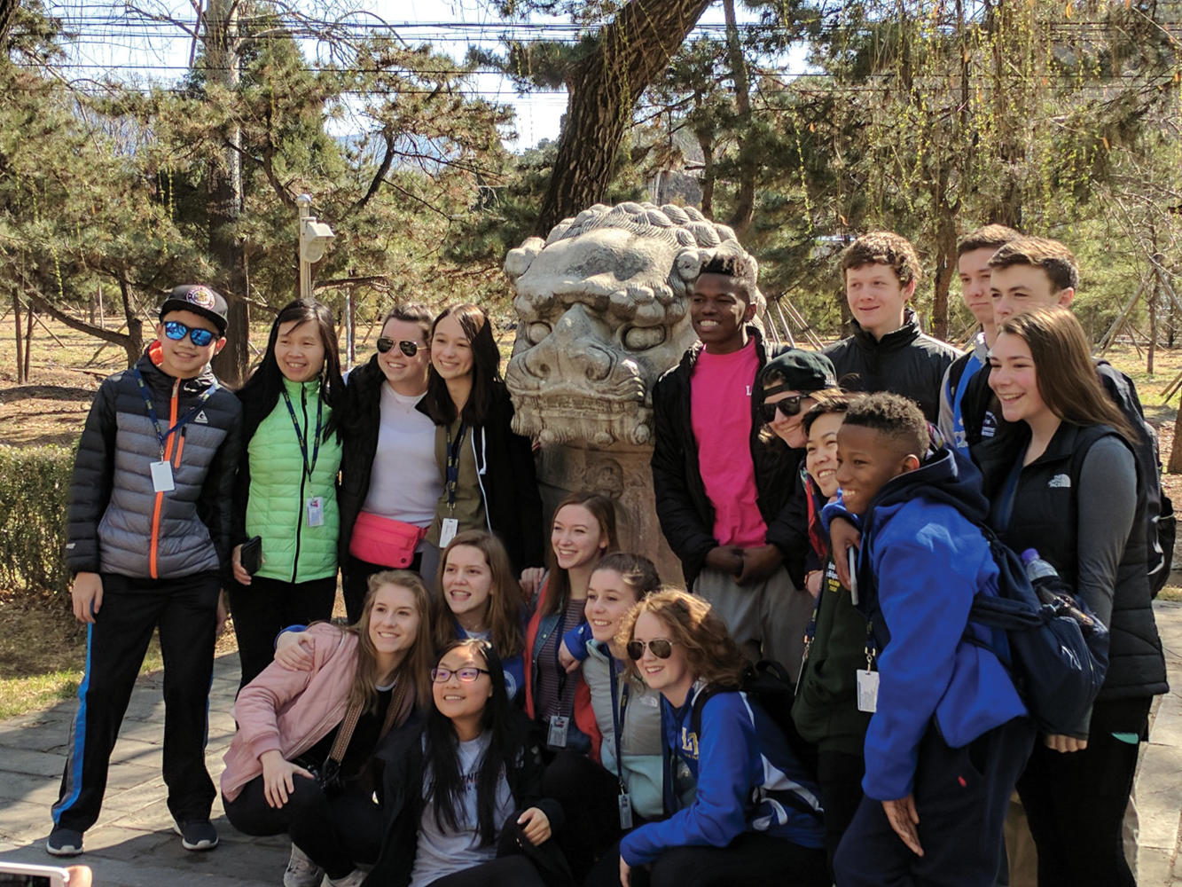 Chinese class travels to China as last year approaching