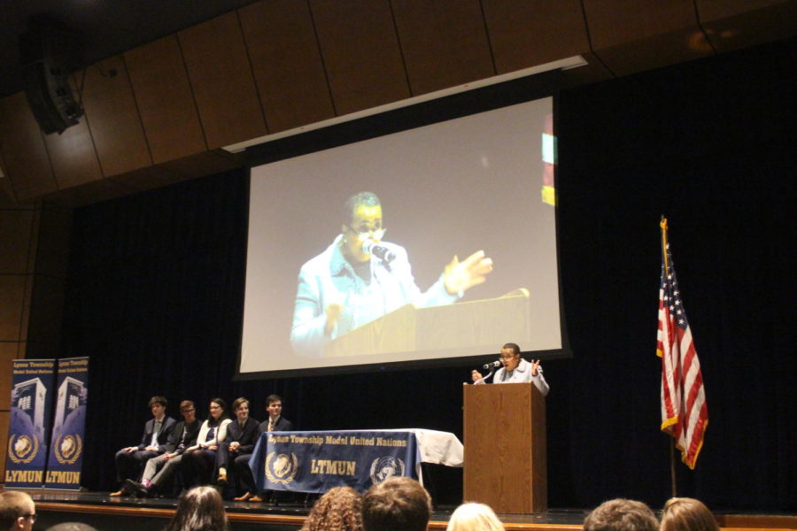 Diplomat, activist speaks at LYMUN conference