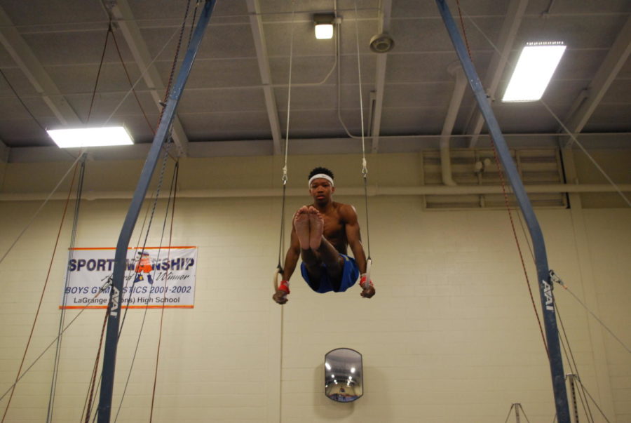 Boys’ gymnastics trains for comeback