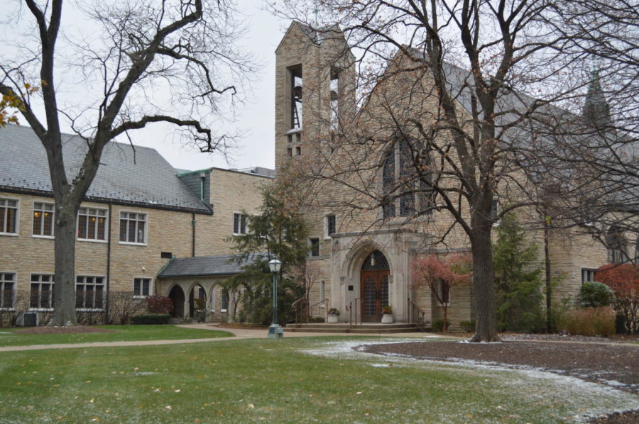 The pastor of First Congregational Church of Western Springs, pictured above, hosts yoga classes that hope to connect spirituality and activity. (WS Congregational Church Website))