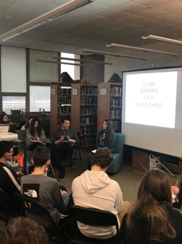 Young adult author meets with SC students