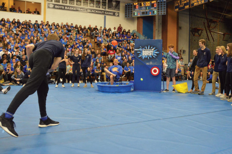 Members of ACE participate in last year’s All School Assembly (Breen/LION).