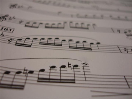music notes (courtesy of creative commons).