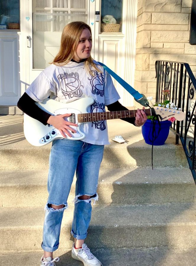 Ella Ruppert 22 prepares for release of songs. (Mahaney/LION)