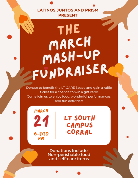 March Mash-Up promotional poster (design by Briana Gonzalez). 