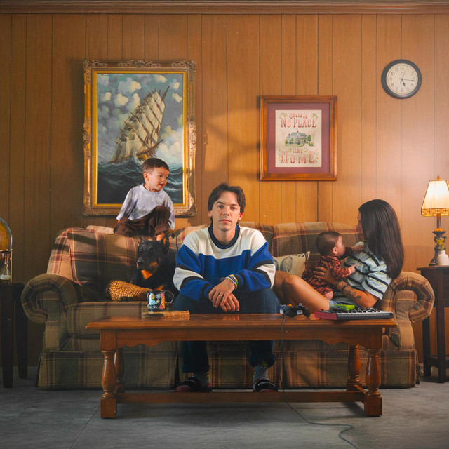 The album cover for “About Time” features Connor Price's family. 
