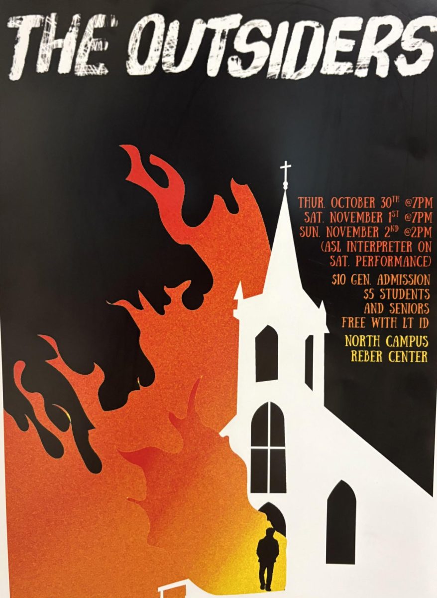 Poster displayed throughout NC and SC to advertise play (Theatre Board).