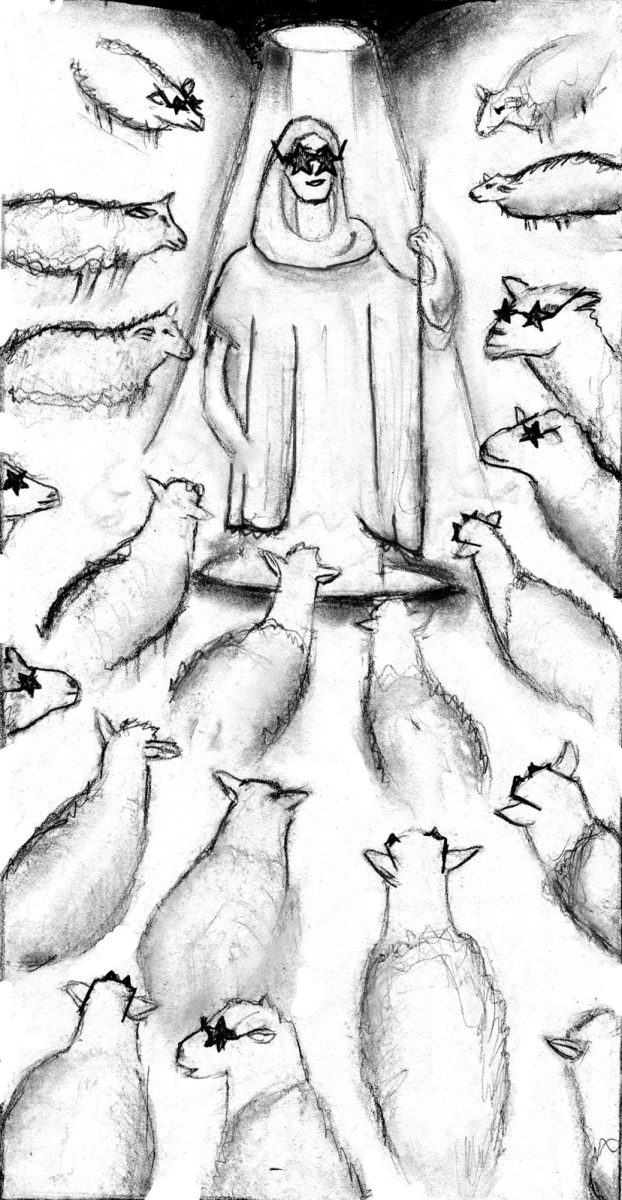 "Sheeple" Illustration by Will Bridges