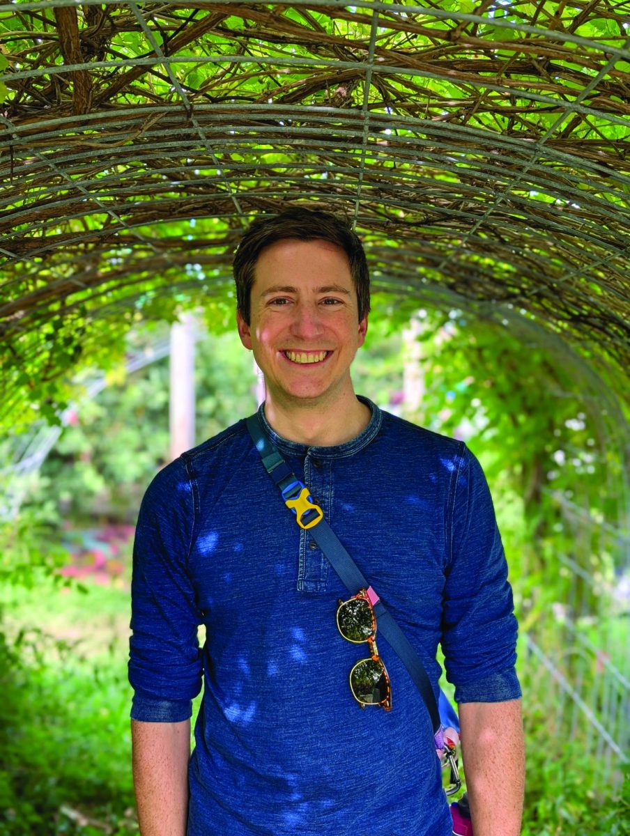 Photo of the new New Student Activities Director (photo courtesy of Foradas).